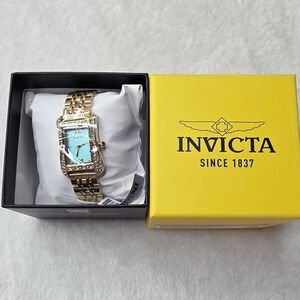 Invicta Wildflower 69283  Gold and Teal Women's Watch